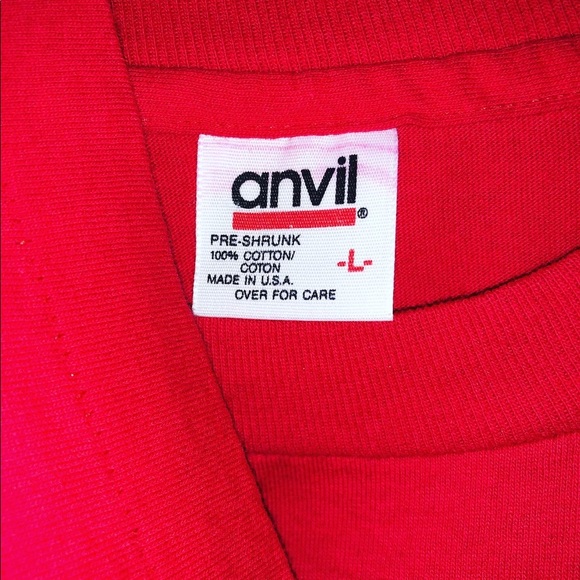 1995 NBA FINALS
W CONF CHAMPIONS
HOUSTON ROCKETS
ANVIL -SINGLE STITCH
LARGE - Picture 2 of 3